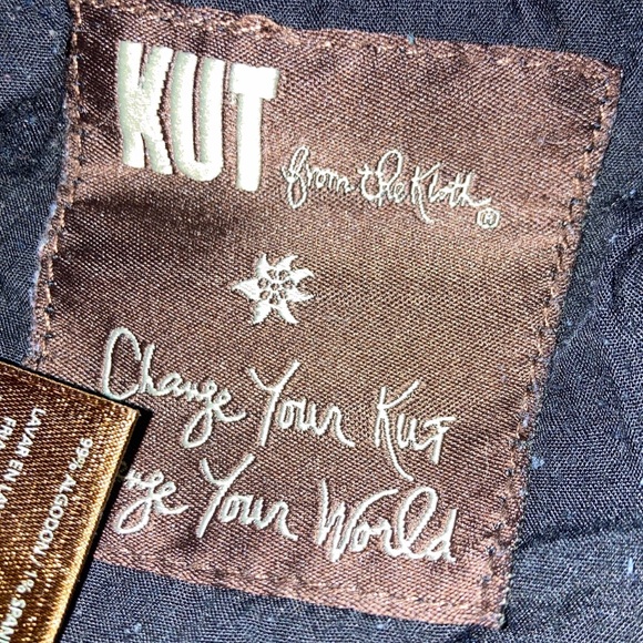 euc KUT from the Kloth STRAIGHT LEG Jeans sz Women's sz 14 - Picture 7 of 16